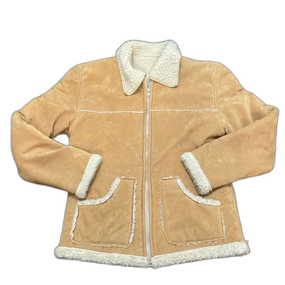 Sherpa Lined Tan Jacket